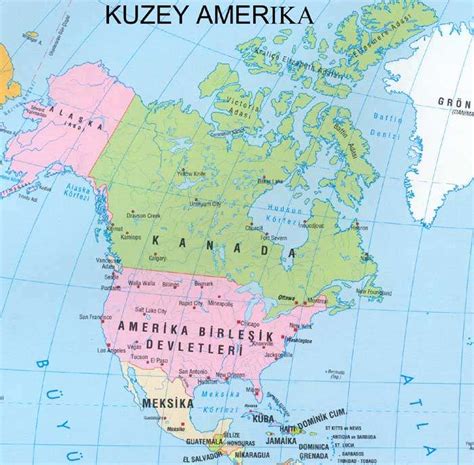 Amerika birleşik devletleri nin bulunduğu kıta